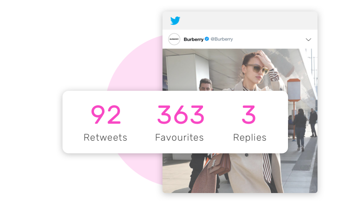 Burberry instagram followers store